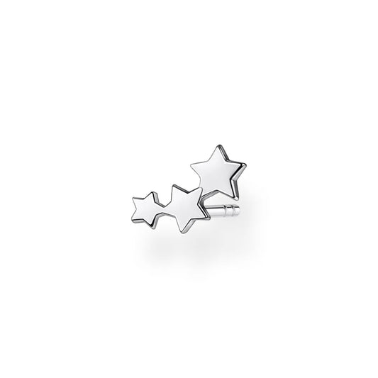SINGLE 3 STAR EARRING