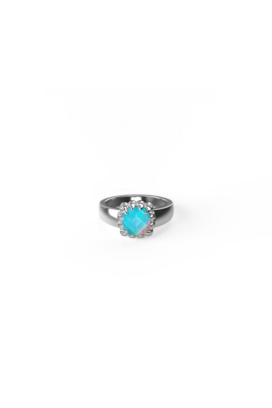 BABY CLAW RING OPAL