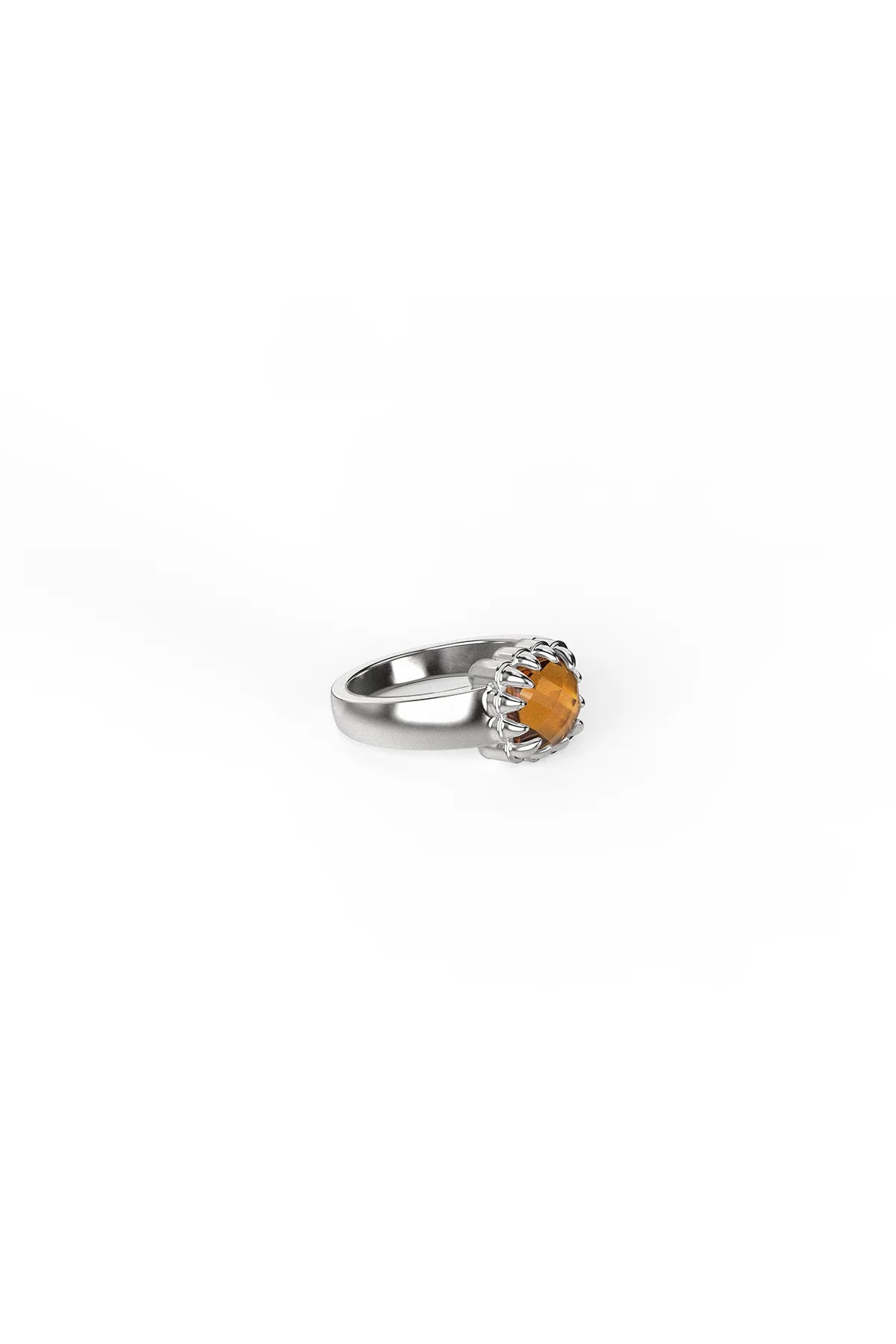 BABY CLAW RING CITRINE