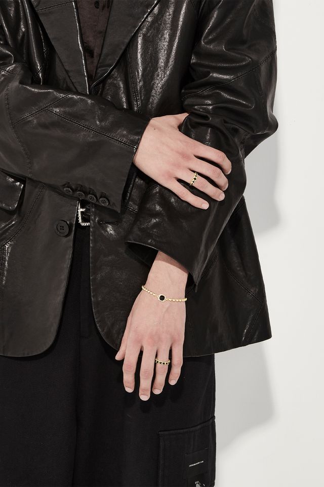 BABY CLAW BALL CHAIN BRACELET