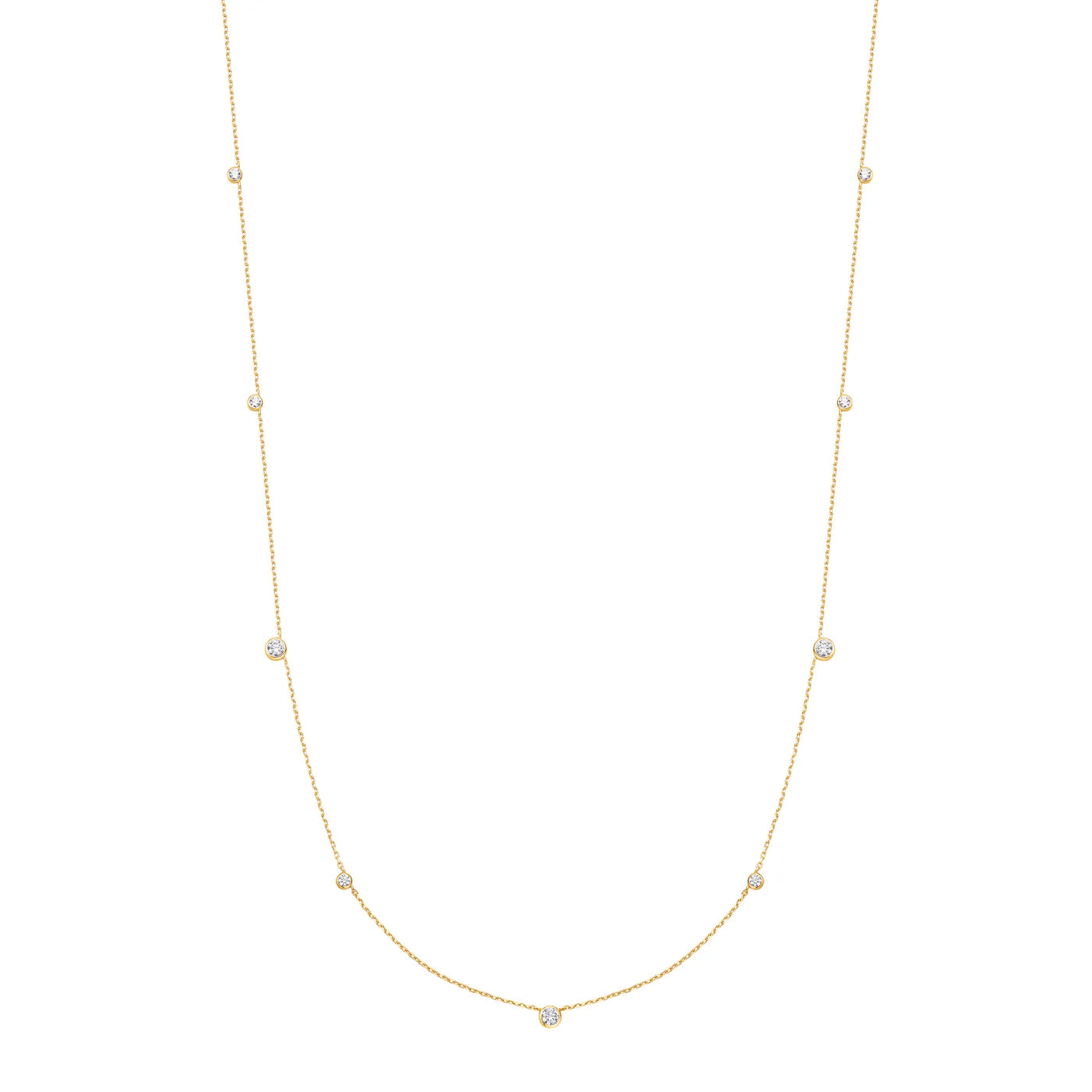 DAINTY BEZEL NECKLACE