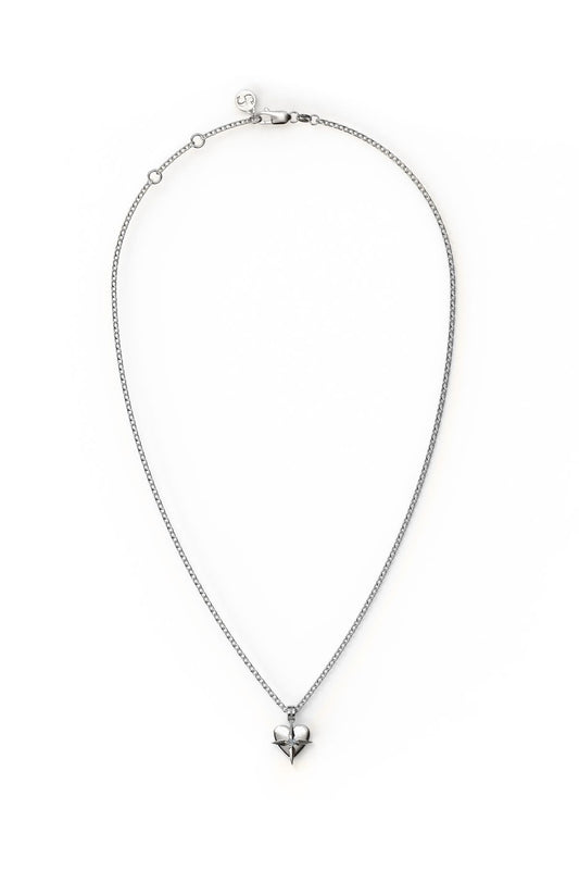 BIRTHSTONE HEART NECKLACE DECEMBER