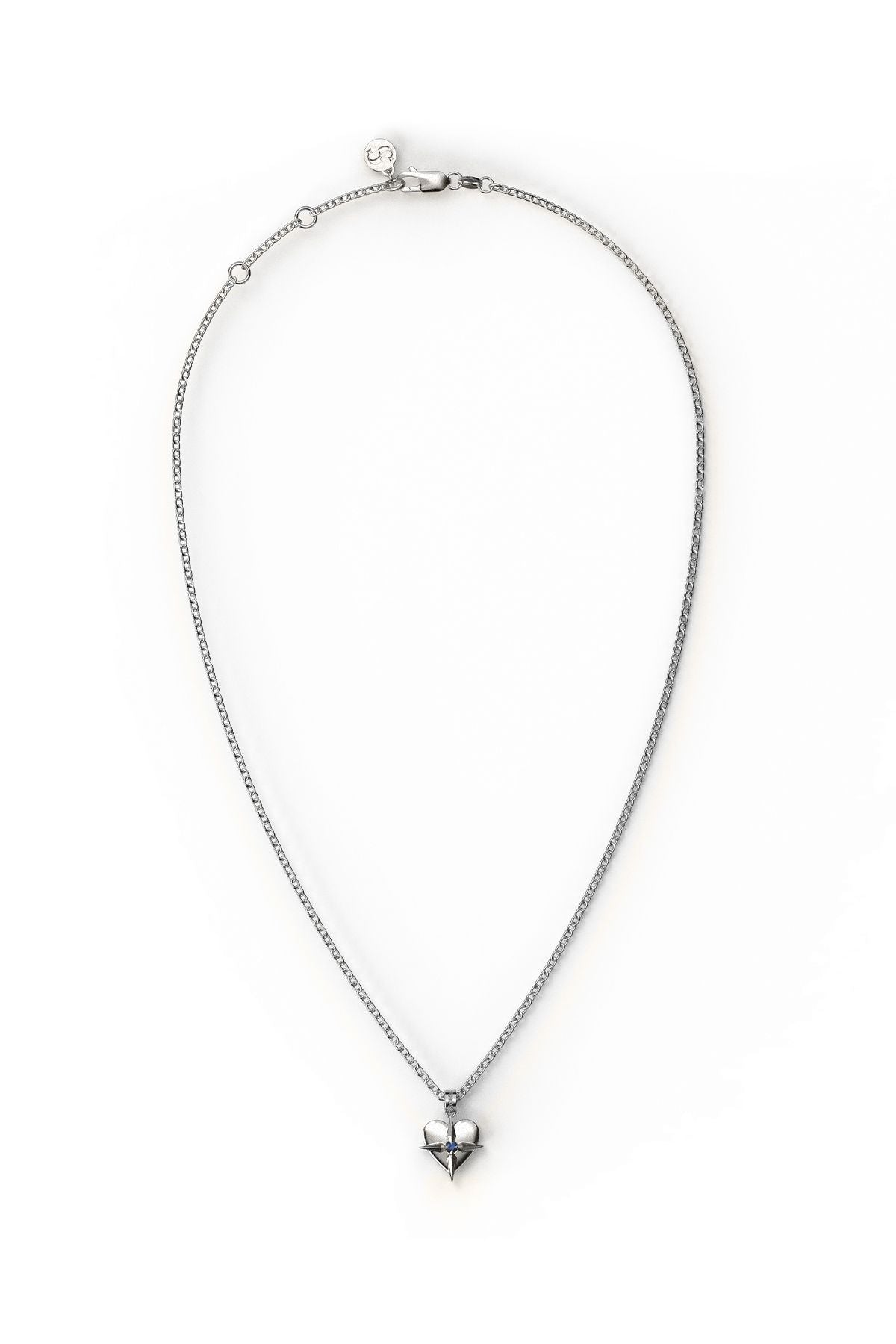 BIRTHSTONE HEART NECKLACE JUNE