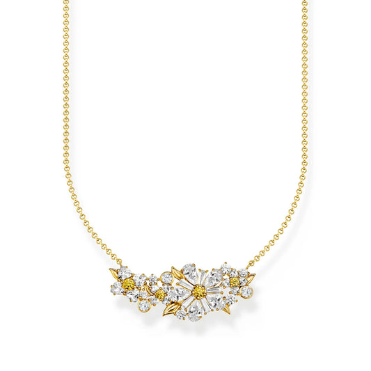 BLOOMING SKIES DAISY BOUQUET NECKLACE