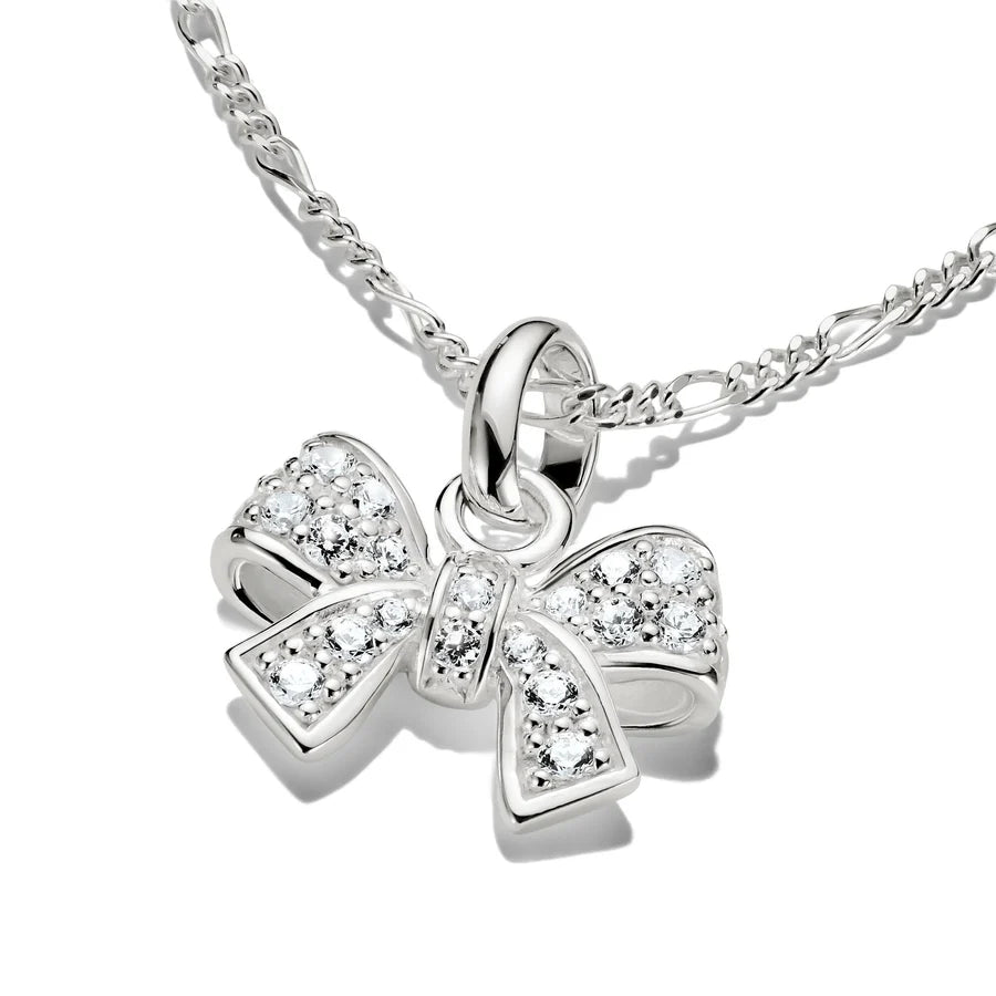 CONNECT CRYSTAL BOW CHARM