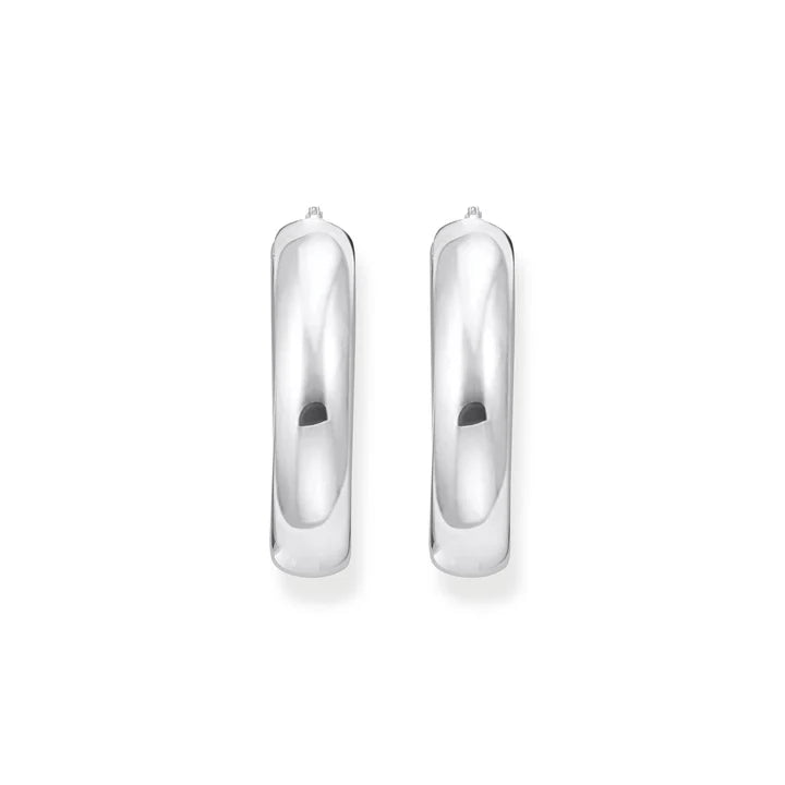 LARGE CHUNKY HOOP EARRINGS