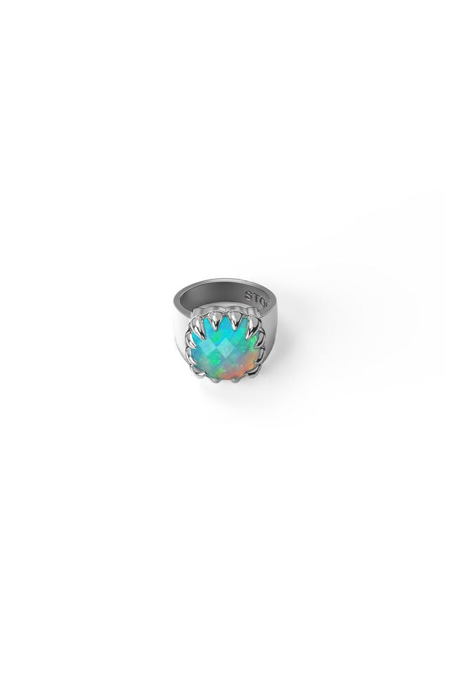 CLAW RING OPAL
