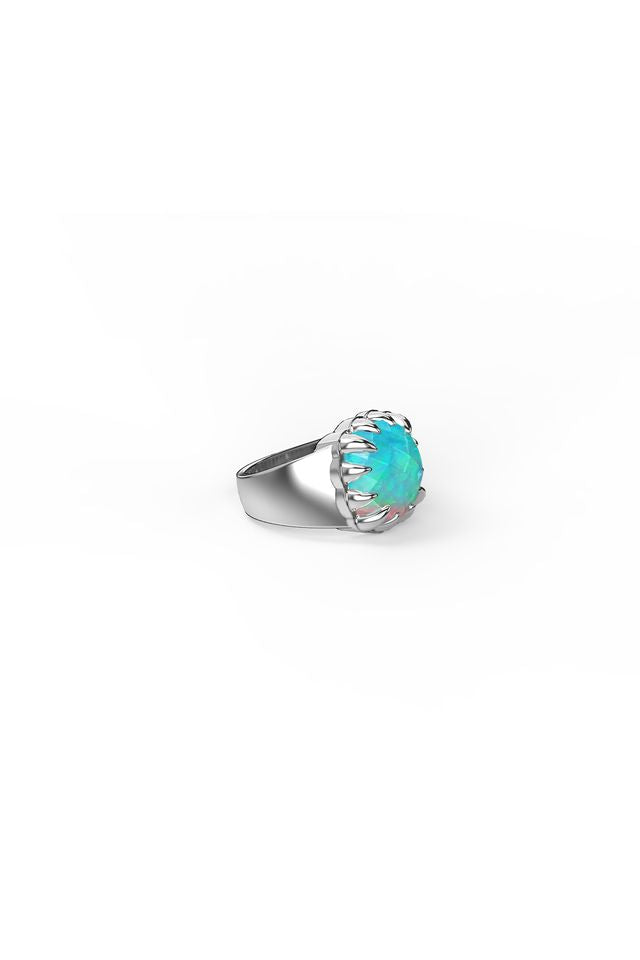 CLAW RING OPAL