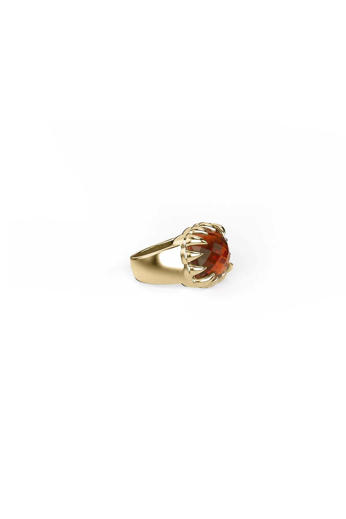 CLAW RING CITRINE