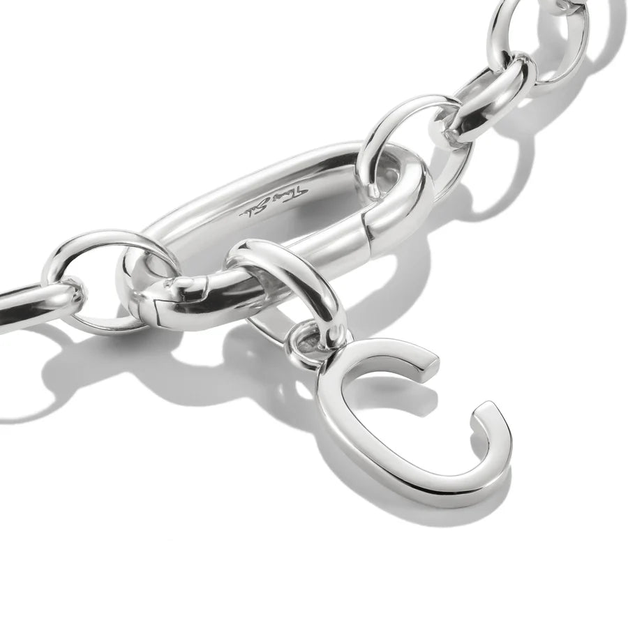 CONNECT LETTER 'C' CHARM