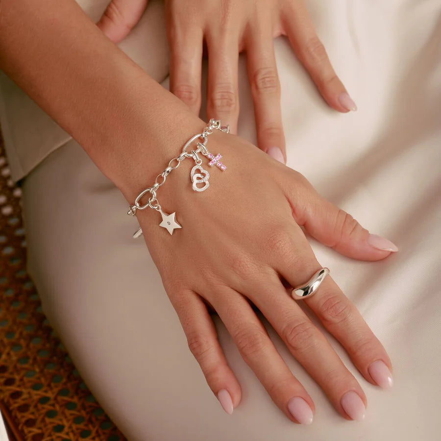 CONNECT INTERTWINED HEARTS CHARM