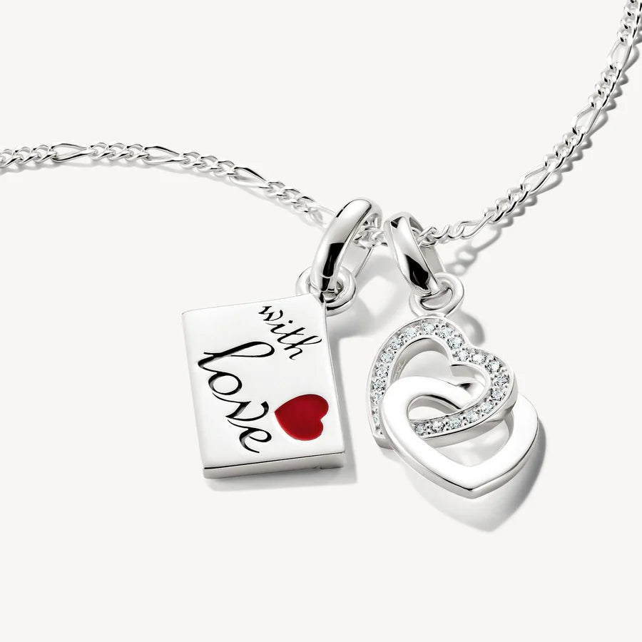 CONNECT INTERTWINED HEARTS CHARM