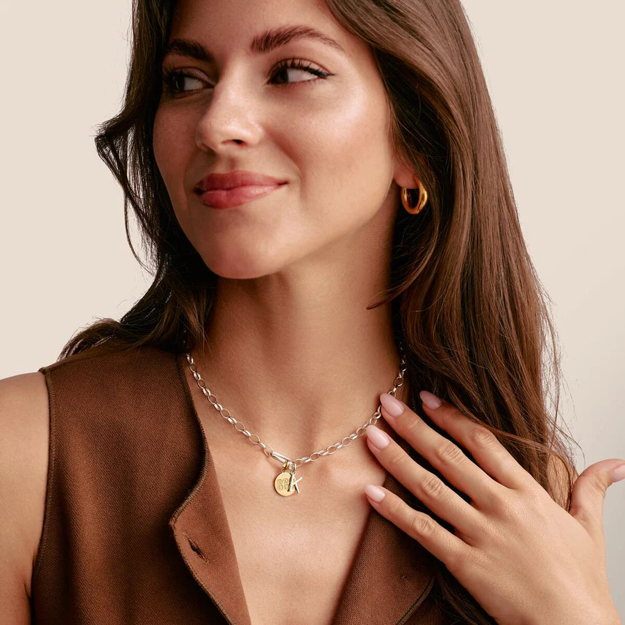 CONNECT LETTER 'K' CHARM
