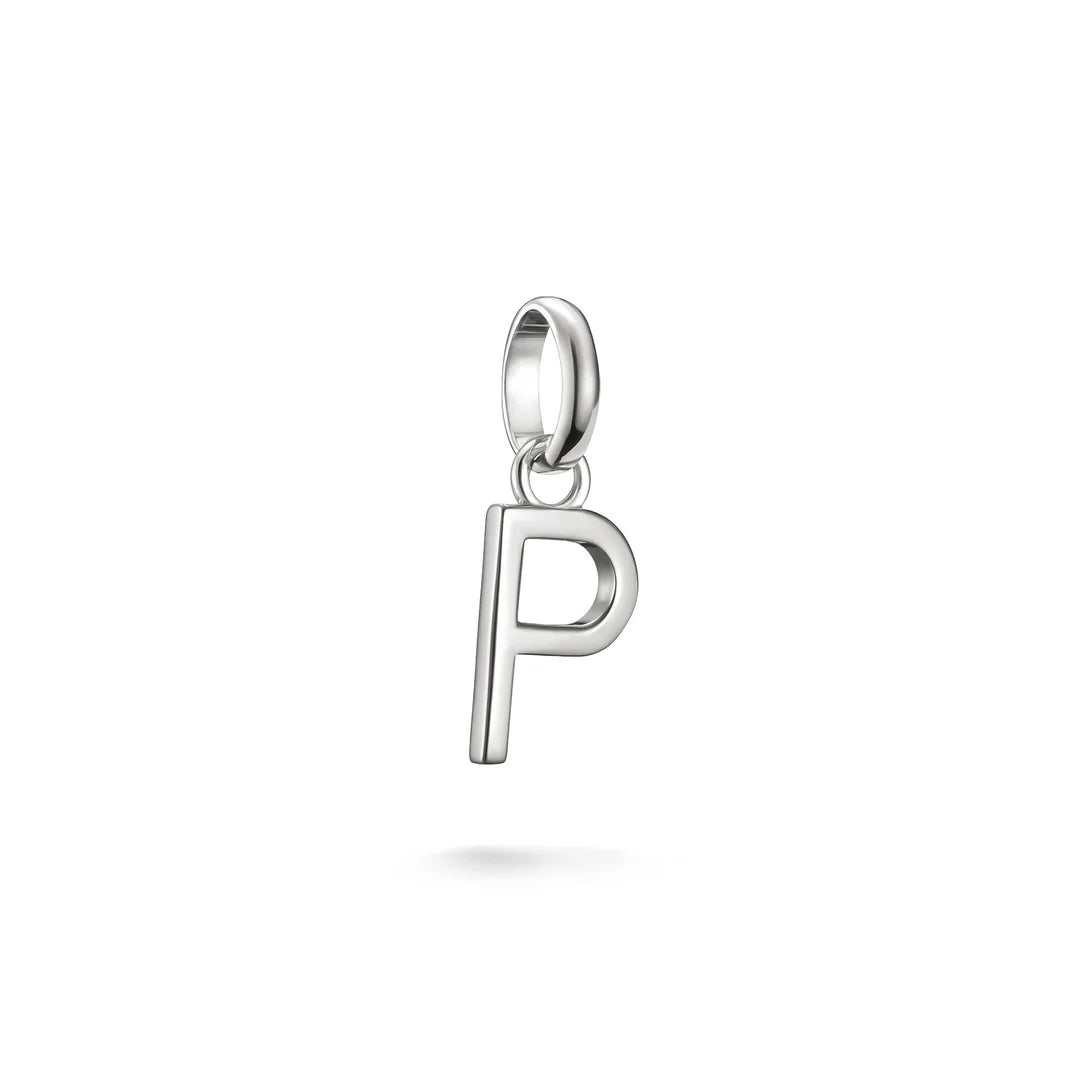 CONNECT LETTER 'P' CHARM