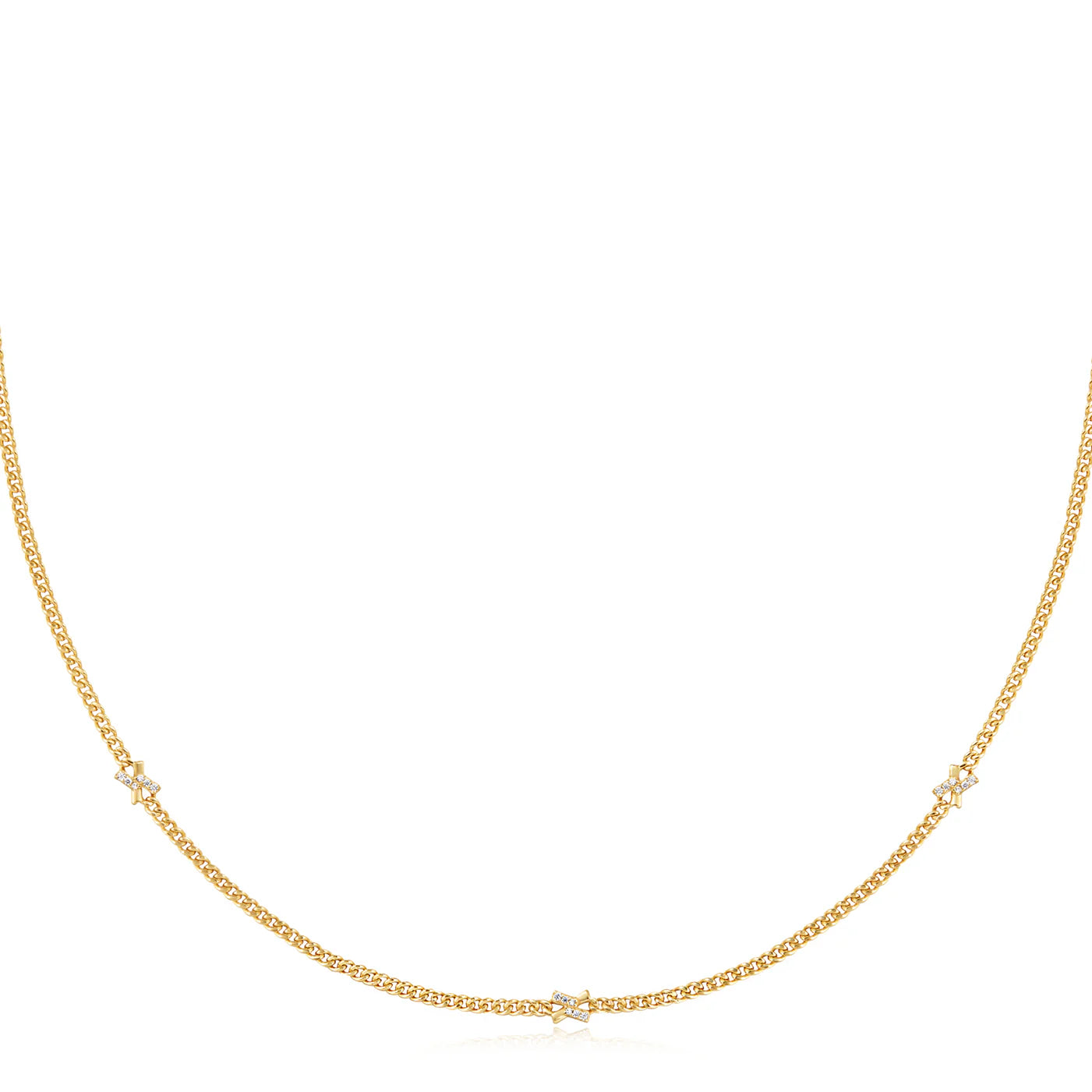 DUSK CROSS NECKLACE