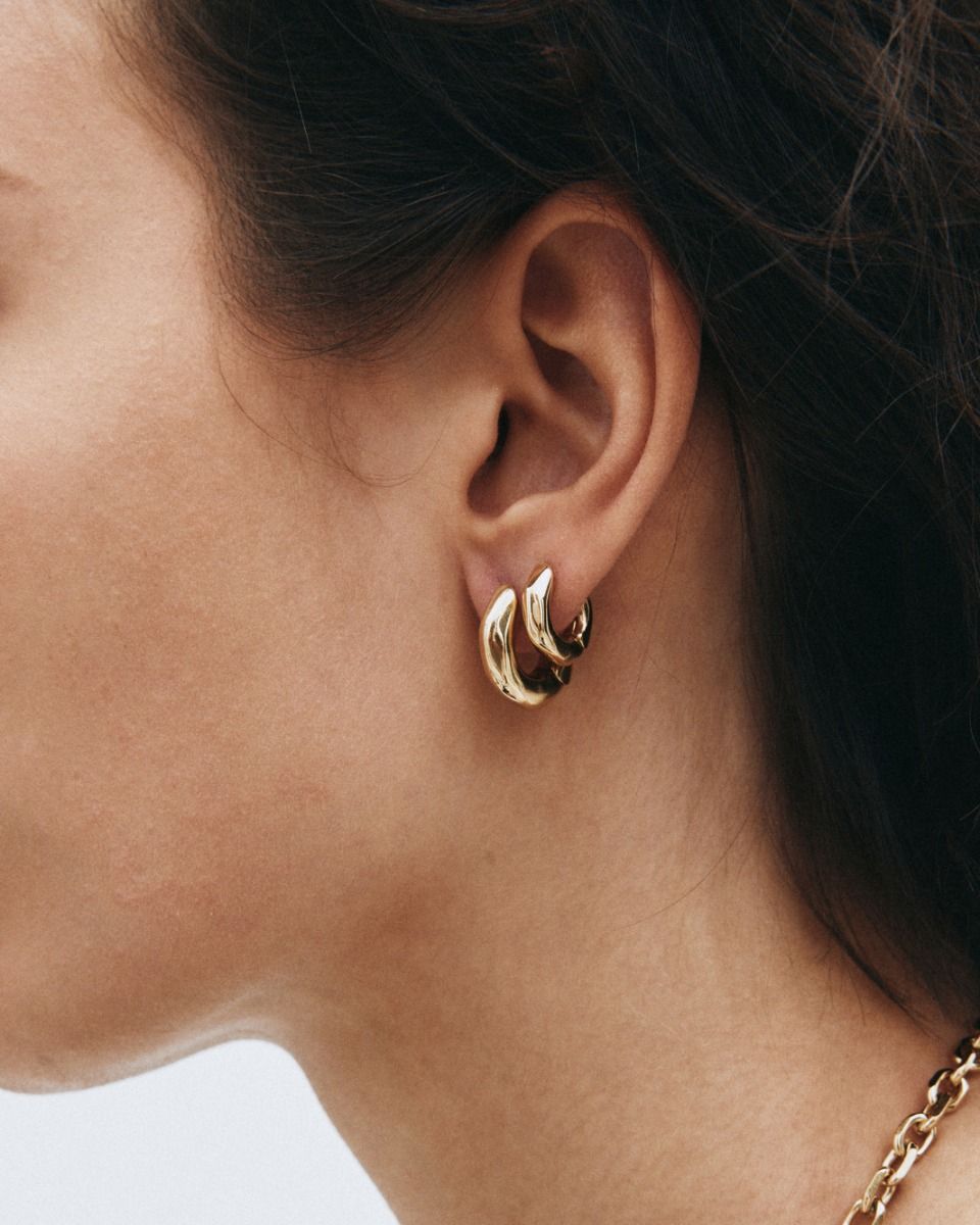 CRYSTALITE HOOPS SMALL