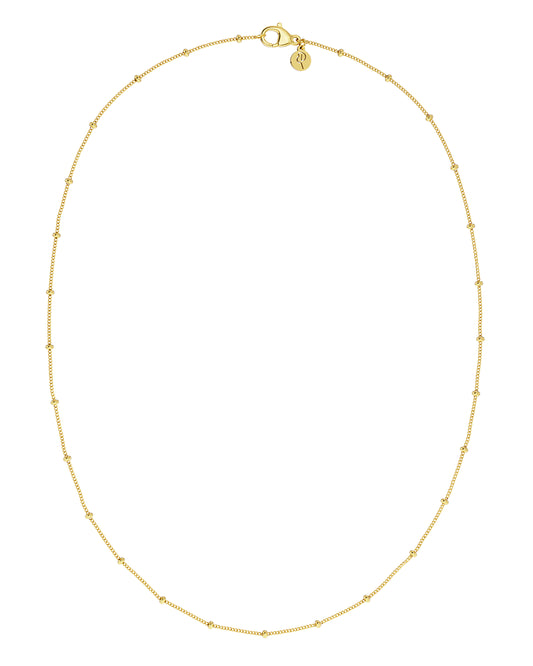 BEADED CHAIN NECKLACE