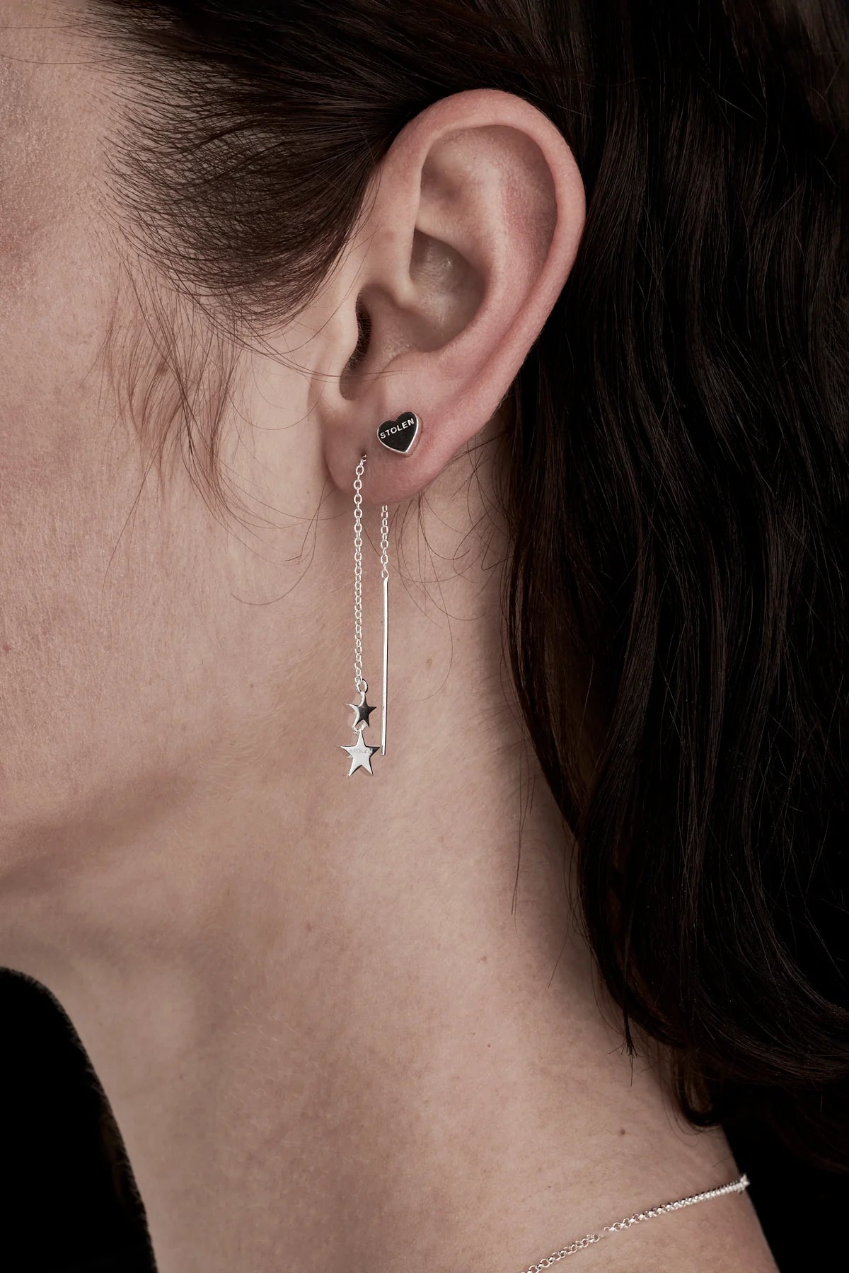 FALLEN STOLEN STAR EARRINGS