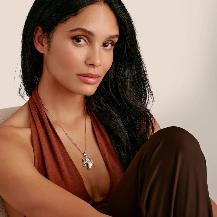 ELYNDRA HORSE HEAD NECKLACE