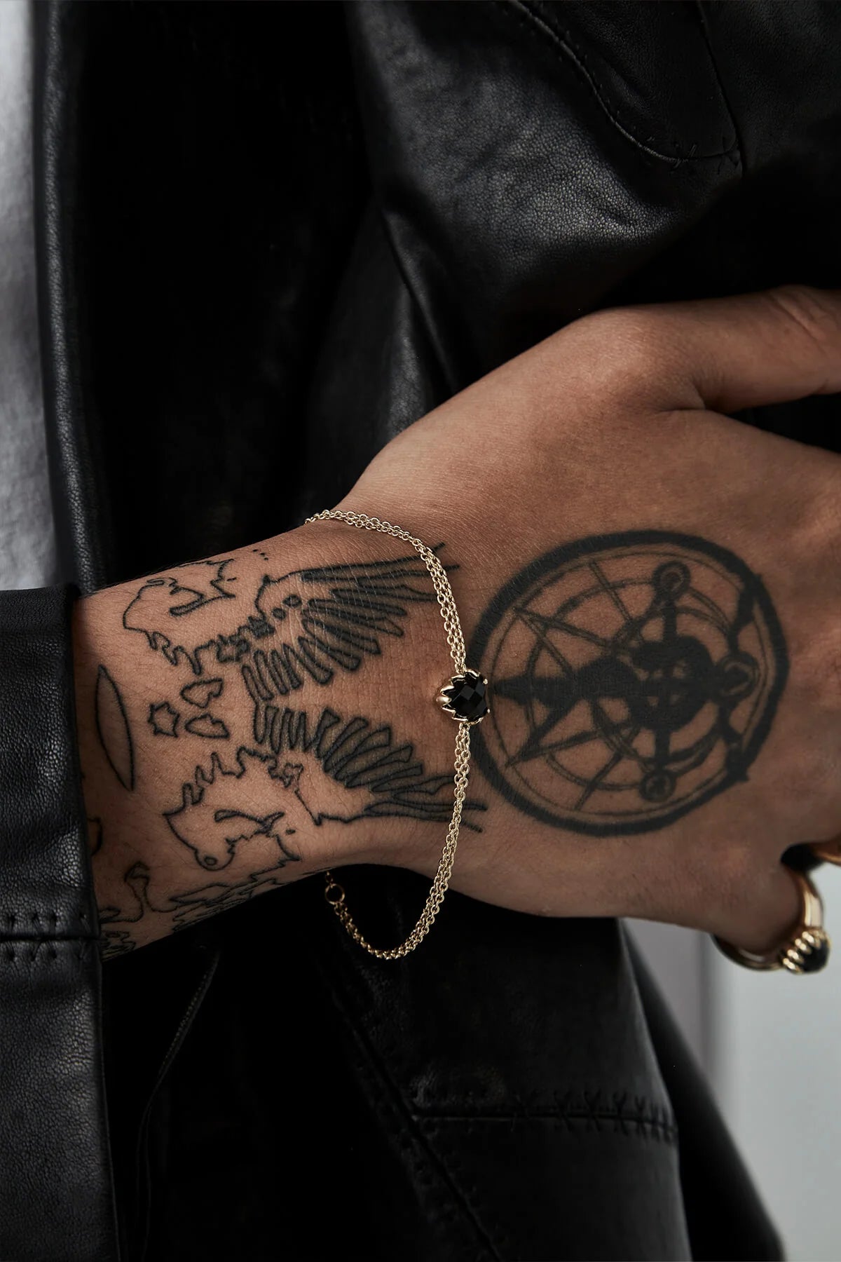 LOVE CLAW BRACELET ONYX