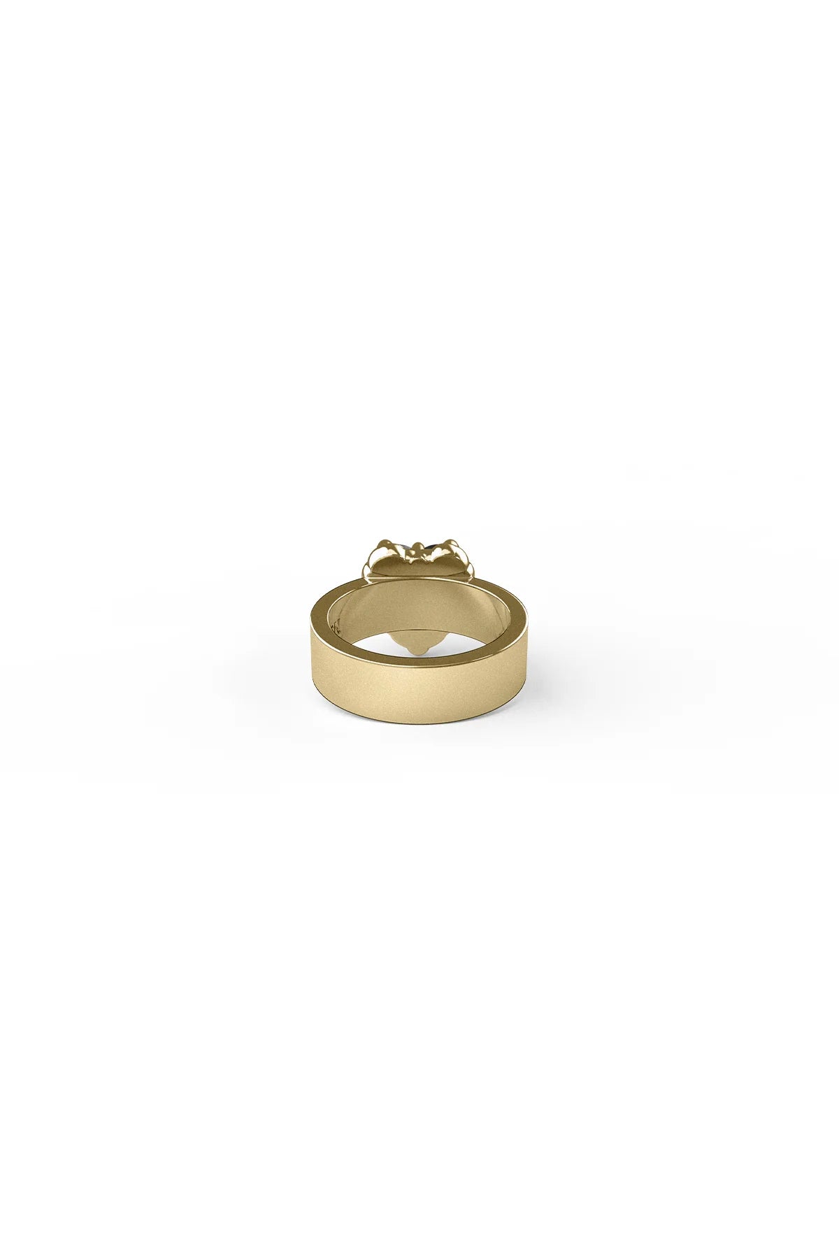 LOVE CLAW RING CITRINE