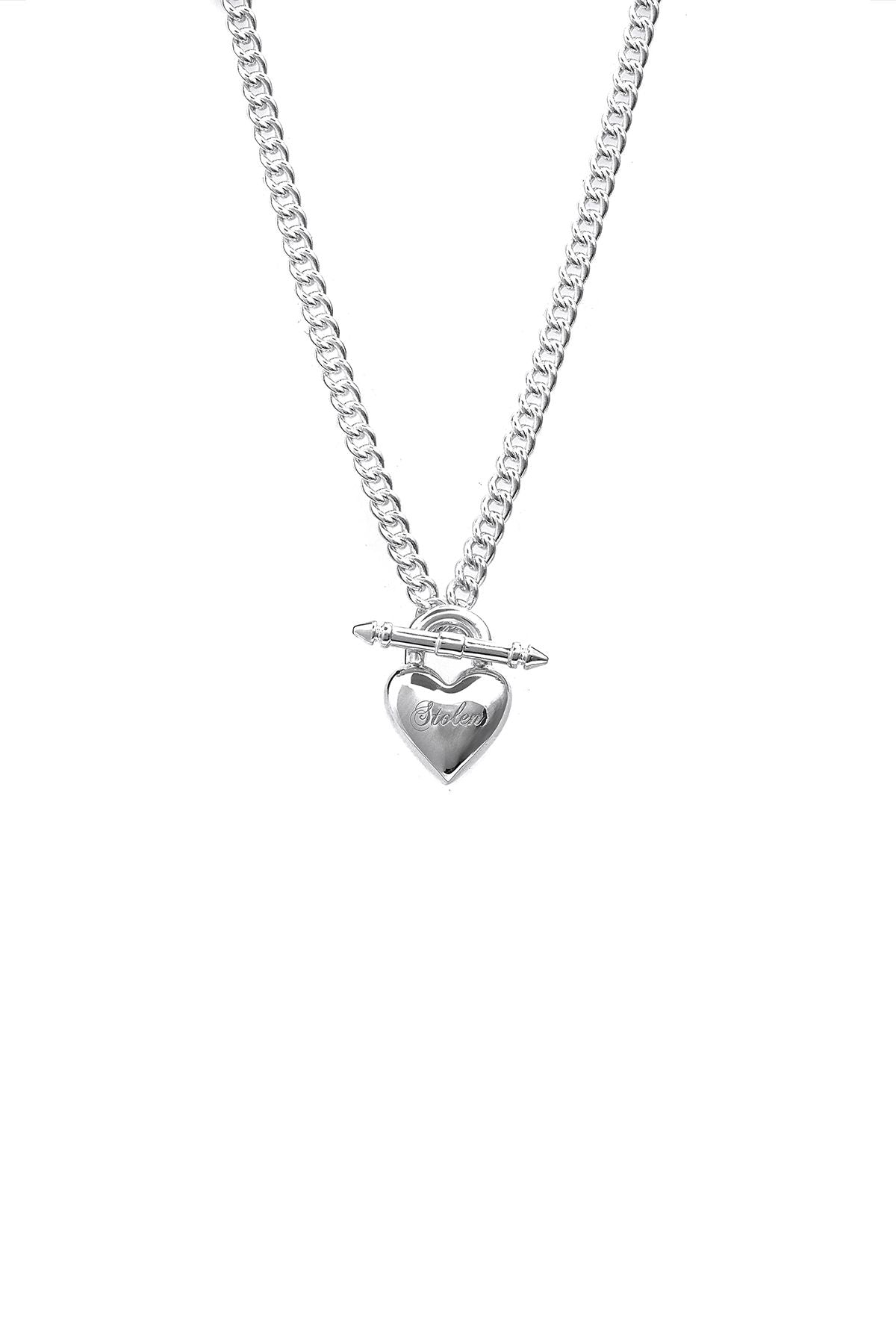 LOVE LOCKET FOB NECKLACE