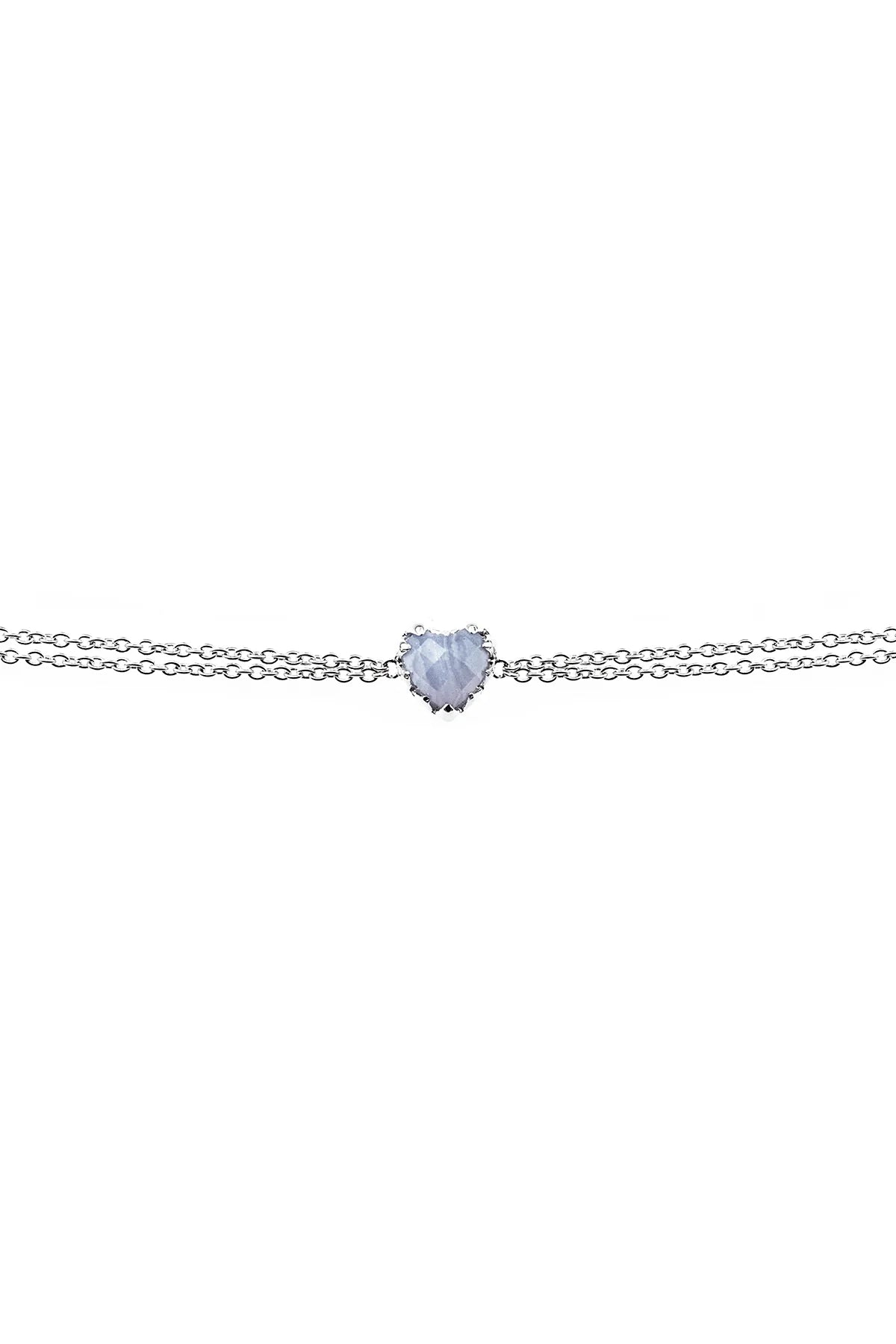 LOVE CLAW BRACELET BLUE LACE