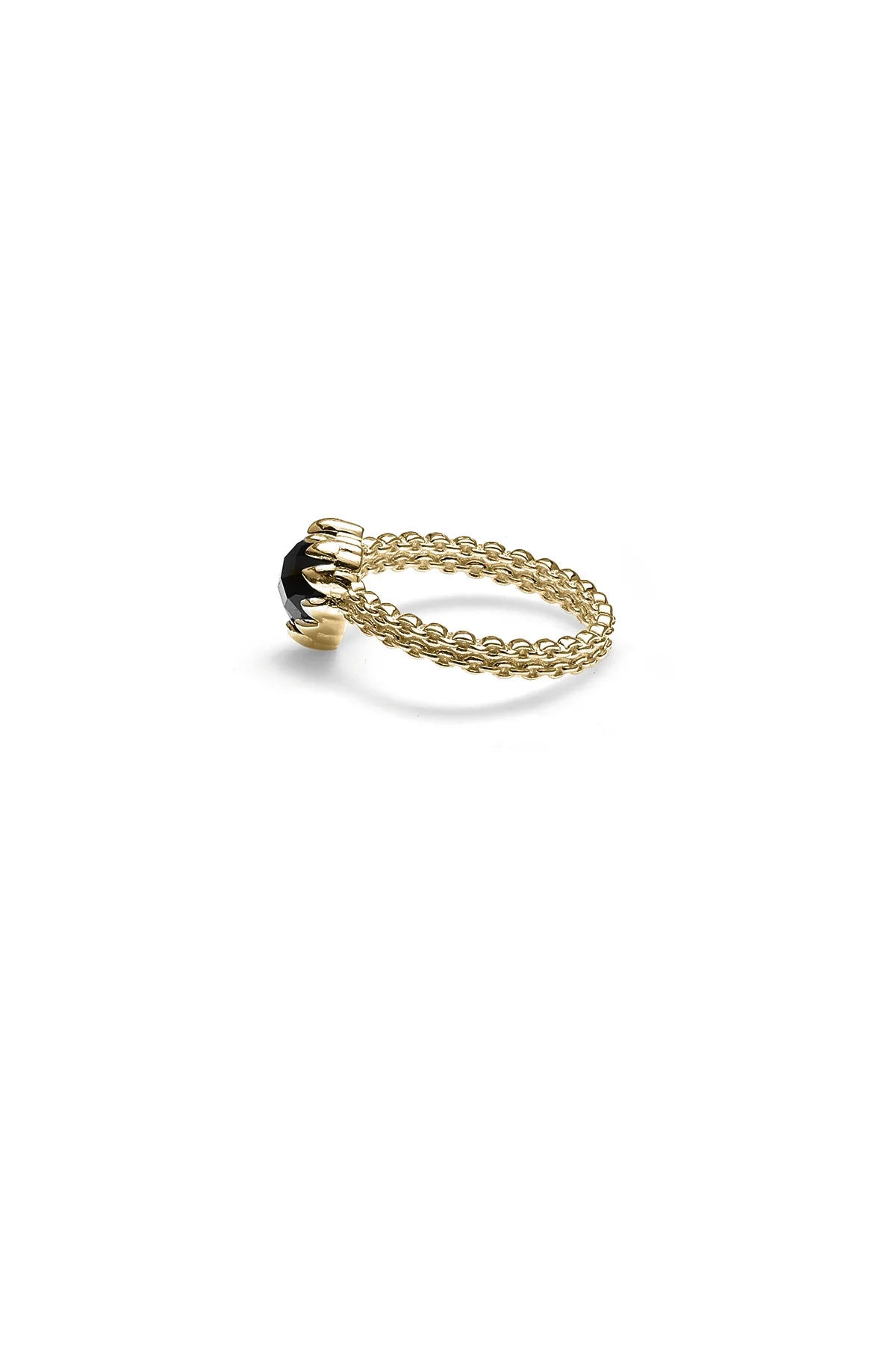 MINI CLAW RING ONYX
