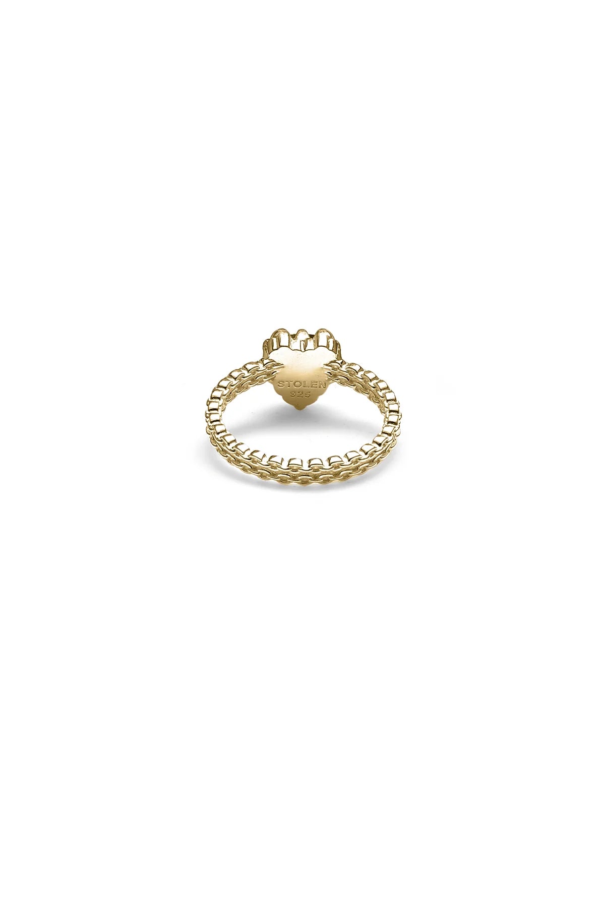 MINI CLAW RING ONYX