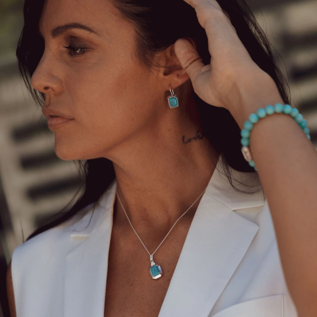 ELYNDRA NANO OCTAGONHOOK EARRINGS