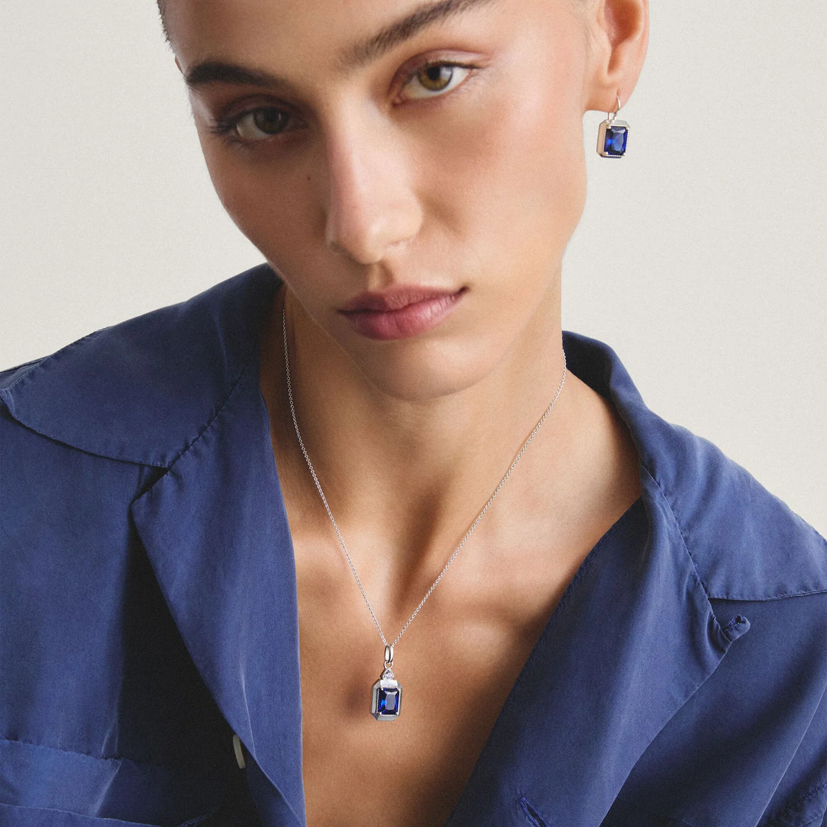 ELYANDRA NANOCRYSTAL OCTAGON NECKLACE
