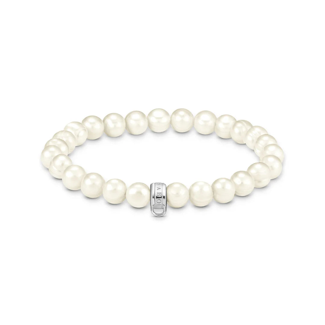 CHARM CLUB FRESHWATER PEARL BRACELET