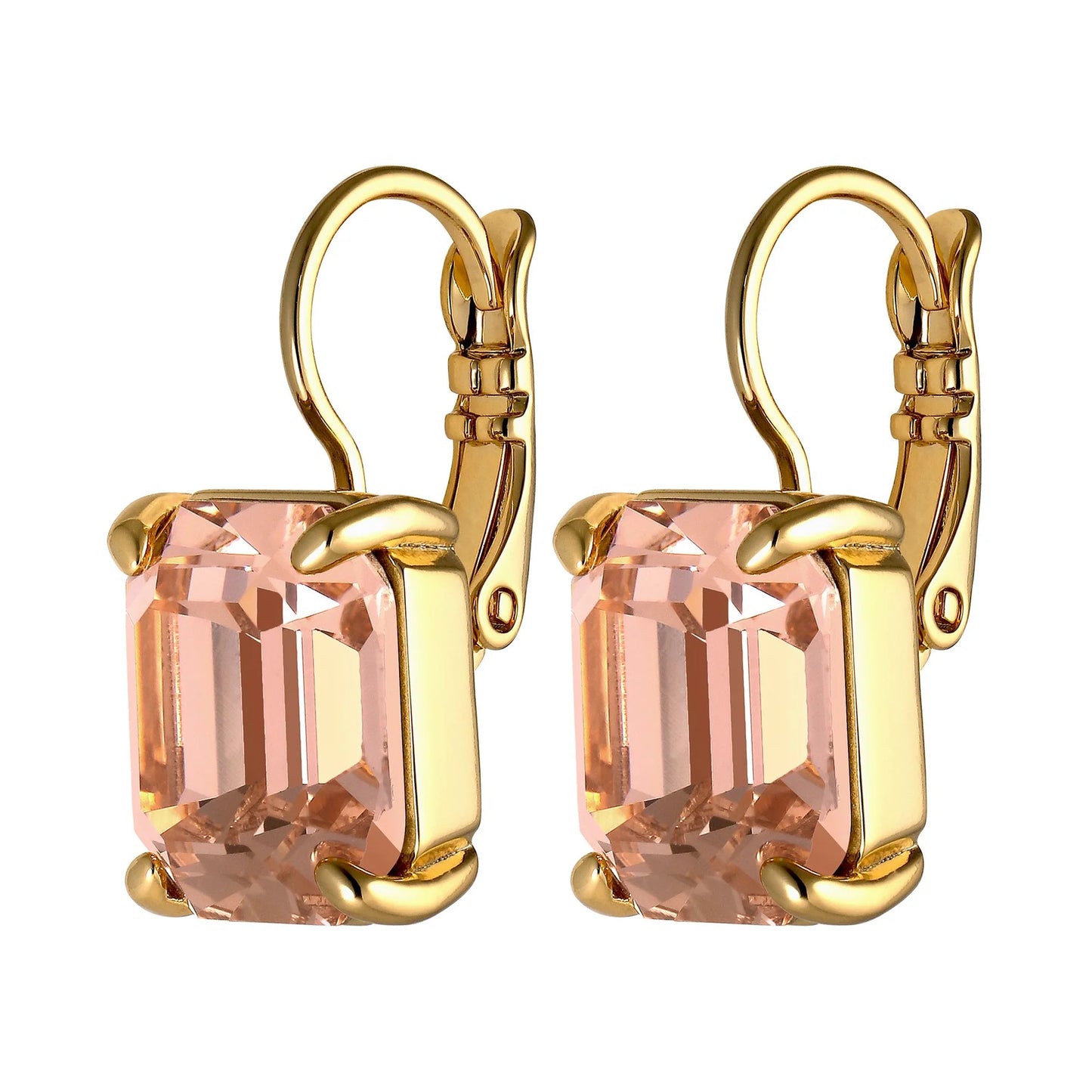 SEGIN SHINEY GOLD PEACH EARRINGS