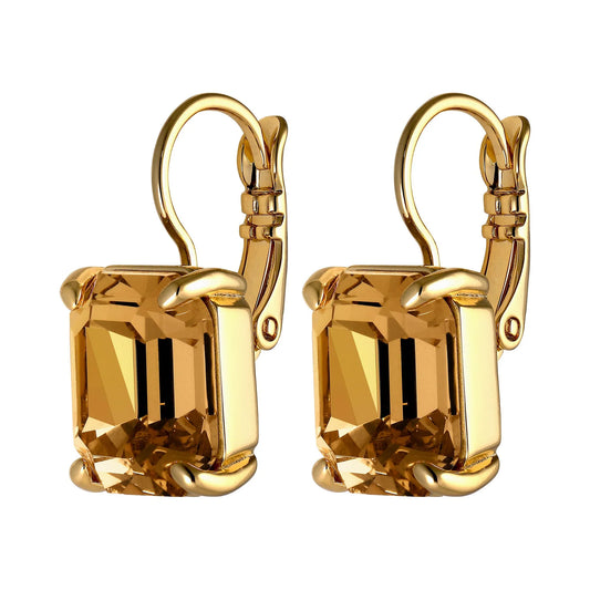 SEGIN SHINEY GOLD GOLDEN EARRINGS