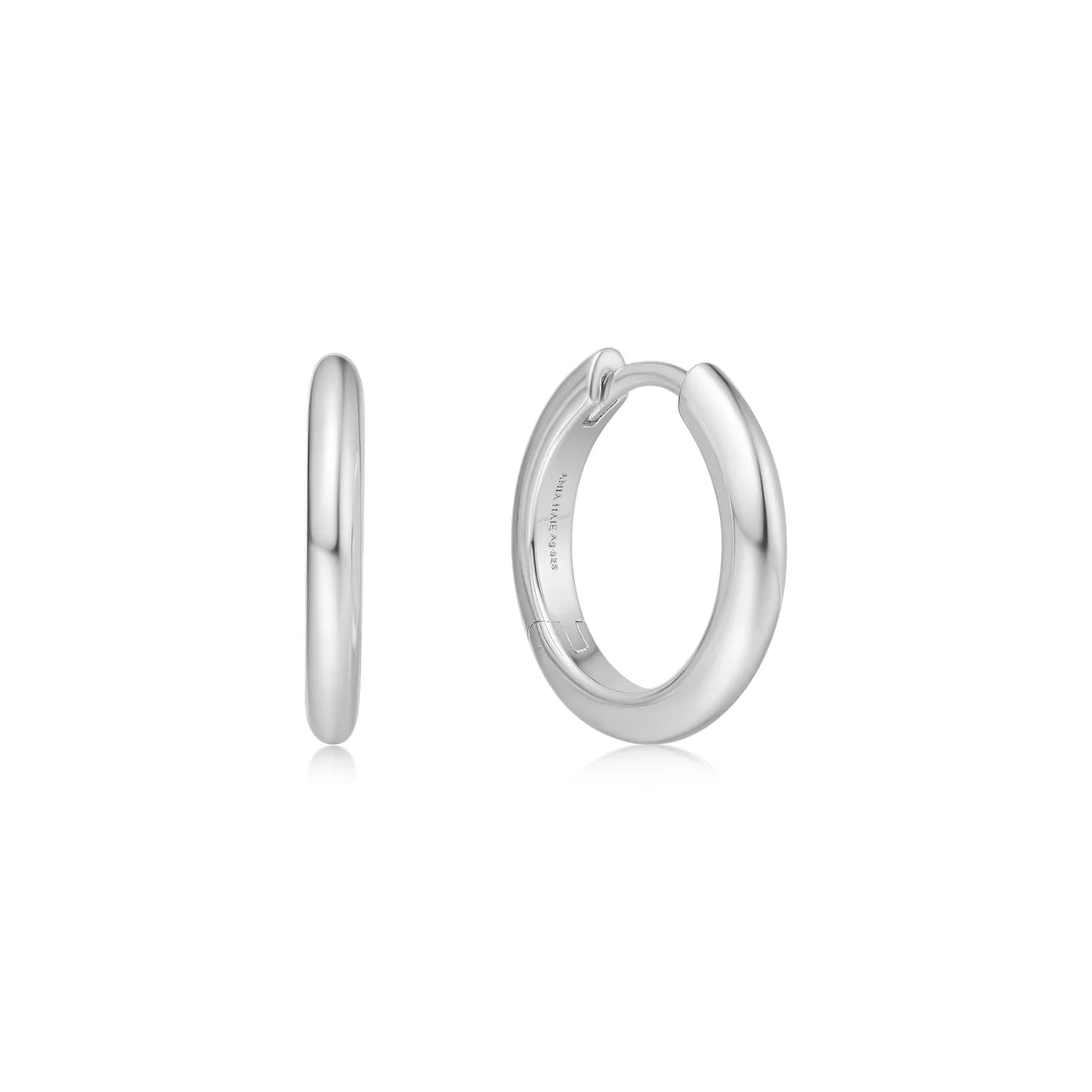 VOGUE TUBE SMALL HUGGIE HOOPS