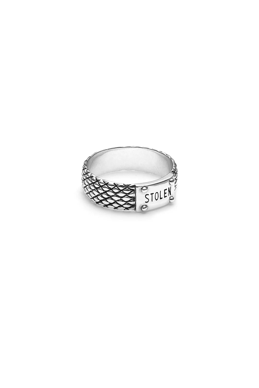SNAKE BAND RING SLIM