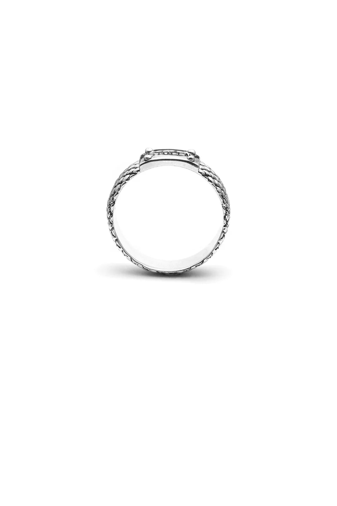 SNAKE BAND RING SLIM