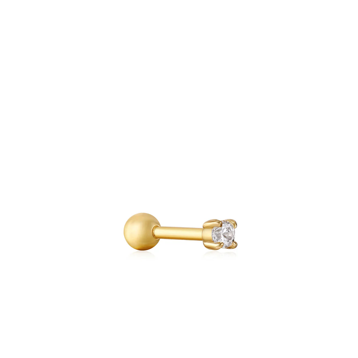 SPARKLE BARBELL SINGLE EARRING