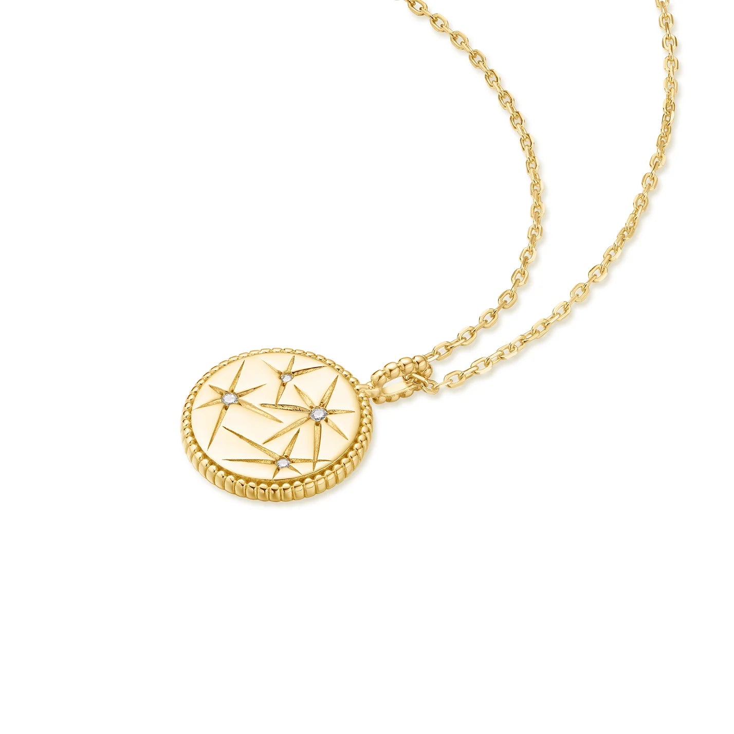 DAINTY STARRY CHARM NECKLACE