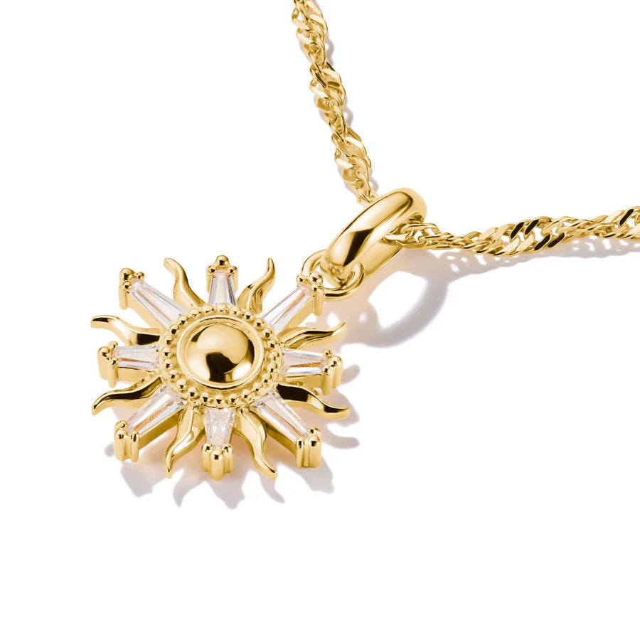 CONNECT CRYSTAL SUN CHARM