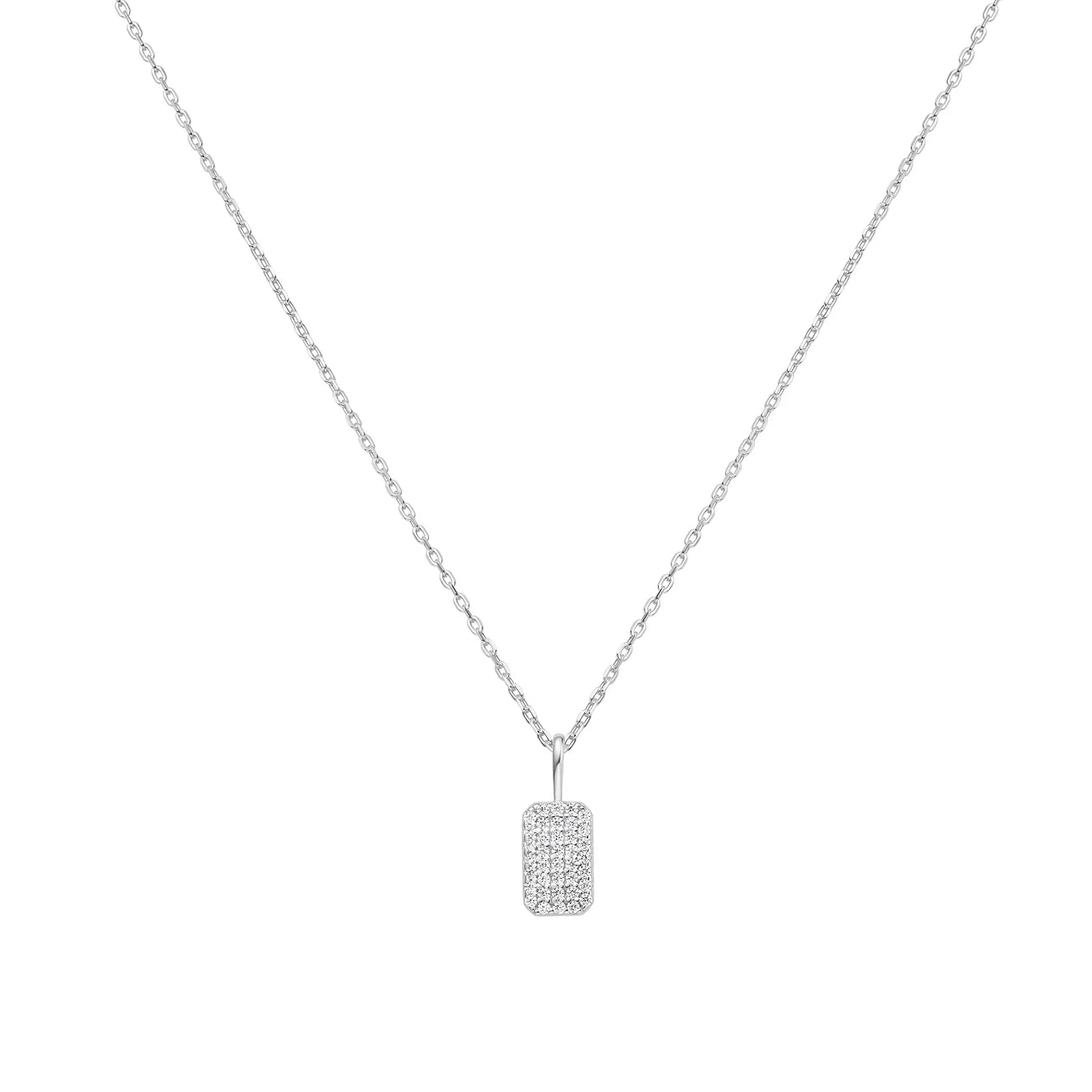 SUNNY PAVE PENDANT NECKLACE