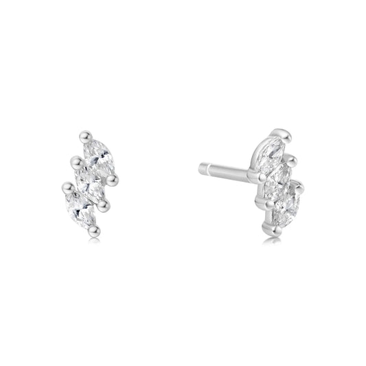 VOYAGER TRIPPLE MARQUISE STUDS