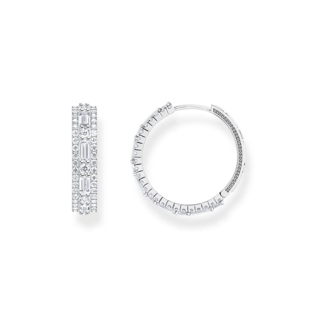 REBEL ELEGANT HOOP EARRINGS