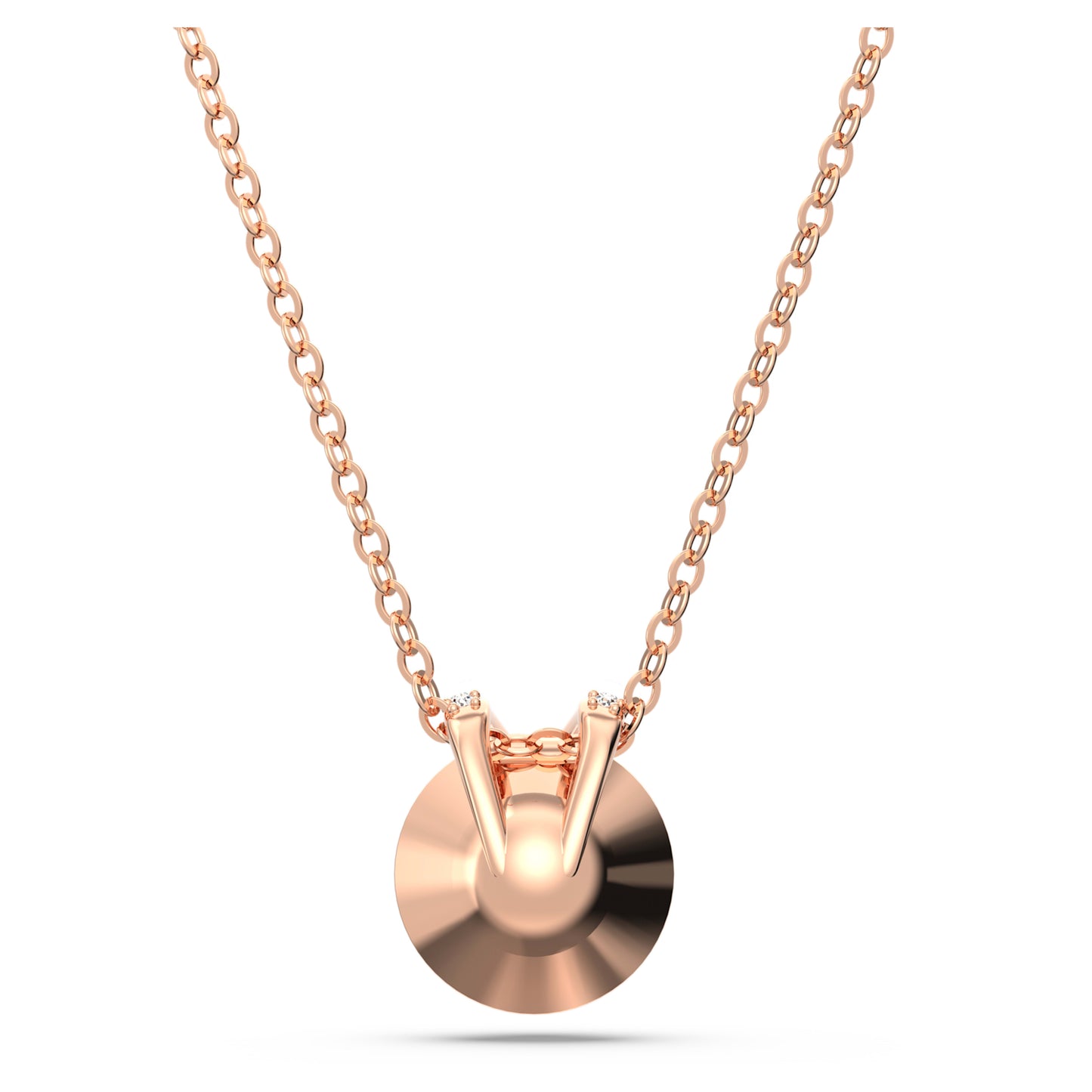 BELLA V PENDANT - PINK, ROSE-GOLD