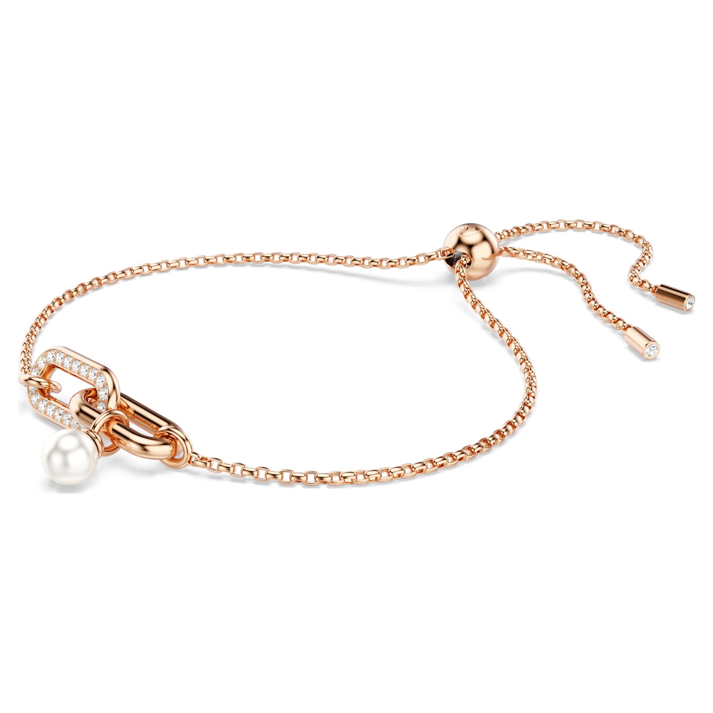CONSTELLA BRACELET - WHITE, ROSE-GOLD