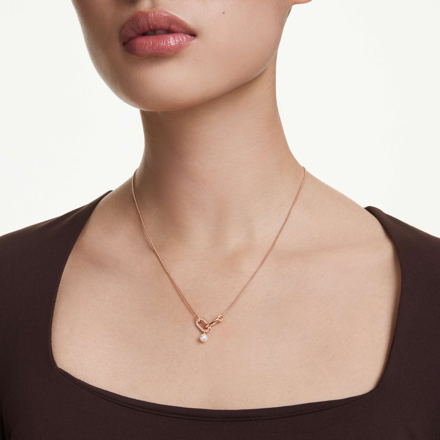 CONSTELLA PENDANT - WHITE, ROSE-GOLD
