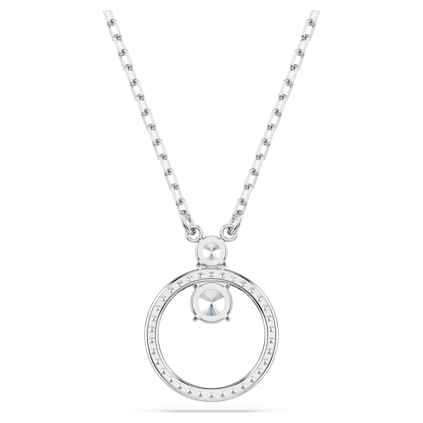 CONSTELLA PENDANT - WHITE, RHODIUM
