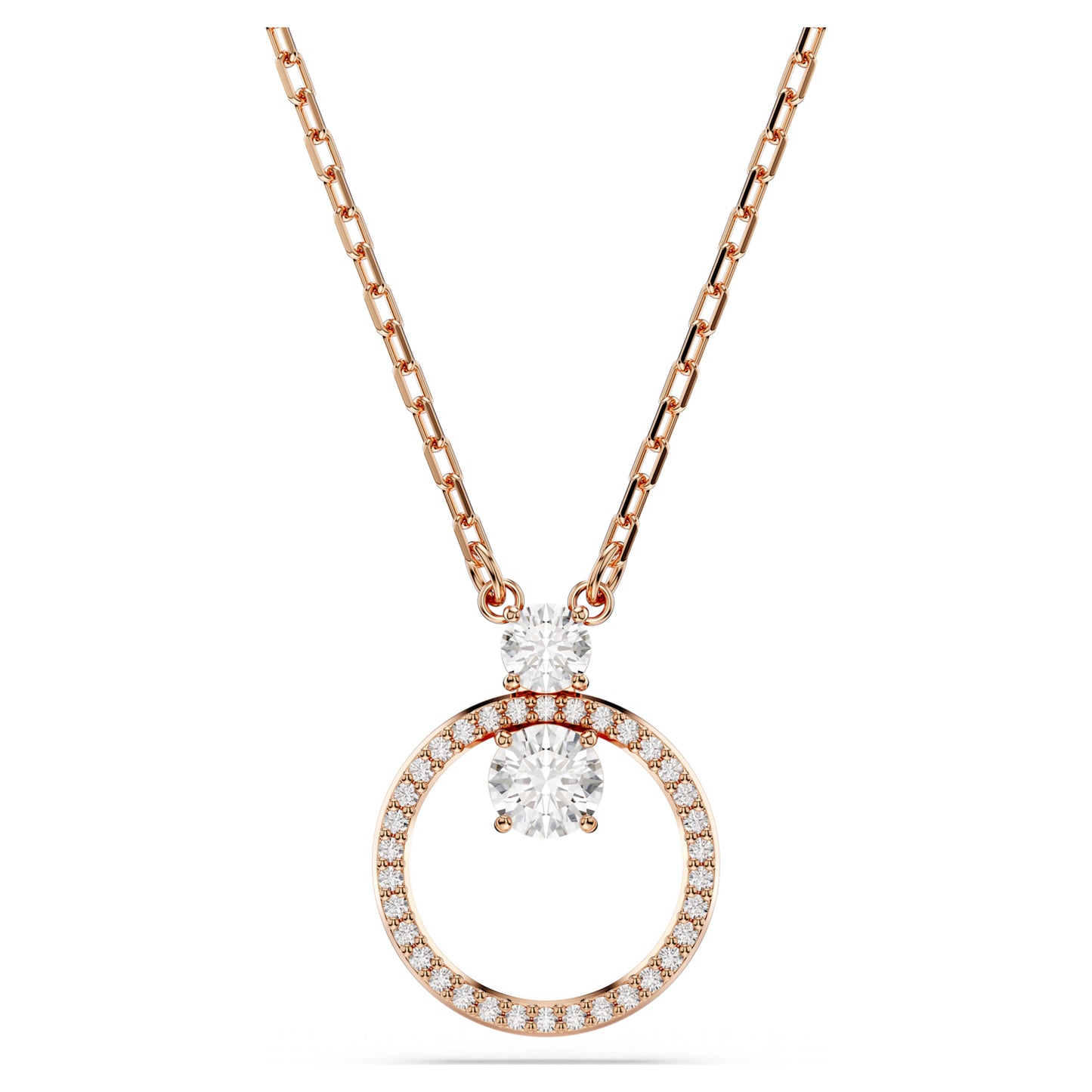 CONSTELLA PENDENT - WHITE, ROSE-GOLD