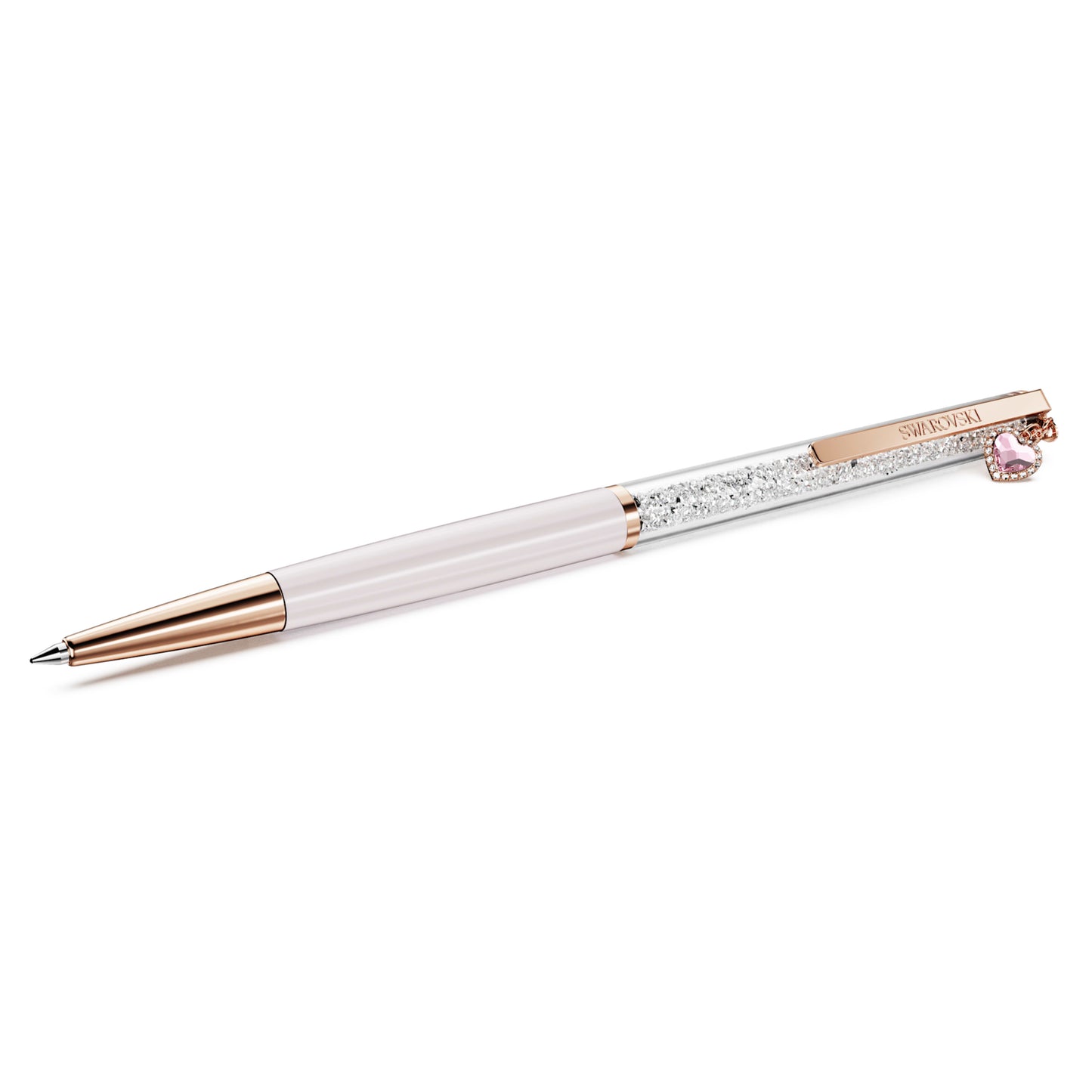 CRYSTALLINE HEART BALLPOINT PEN
