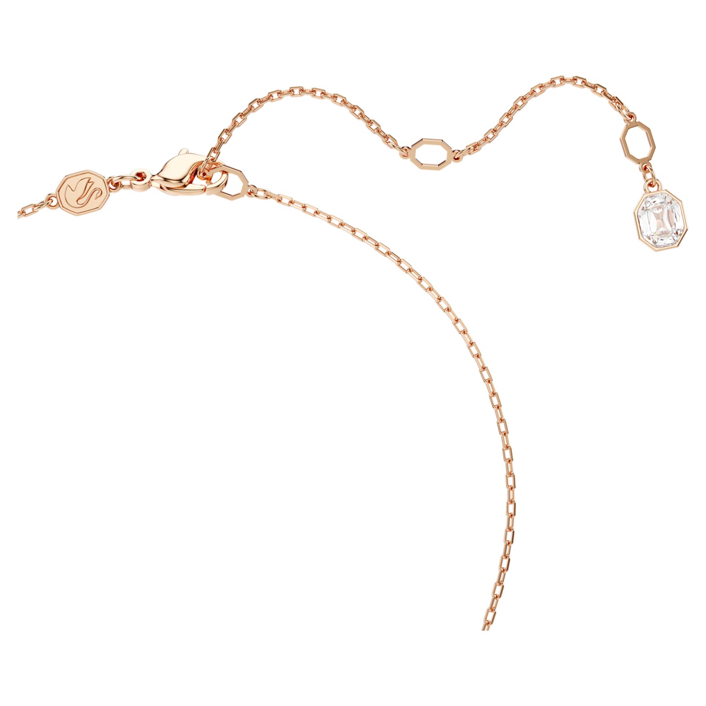 DEXTERA PENDANT - WHITE, ROSE-GOLD